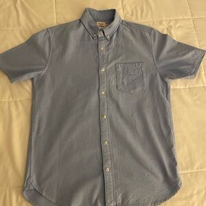 Flint and Tinder Short Sleeve Architect Rainbow Donegal Shirt